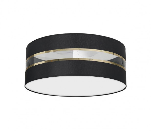 Plafon ULTIMO 2xE27/60W/230V czarny