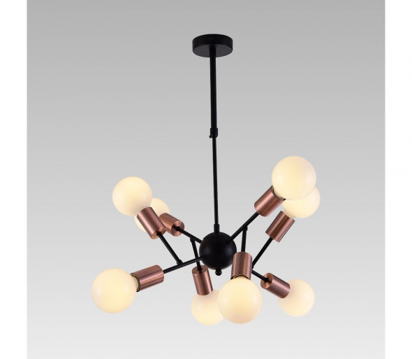 Prezent 17202 - Żyrandol BALL 8xE27/40W/230V