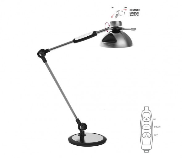 Prezent 31211 - LED Ściemniana lampa stołowa AMSTERDAM LED/10W/230V
