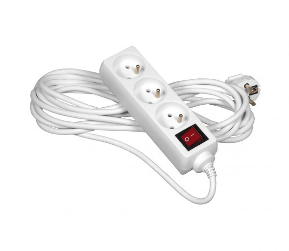 Przedłużacz z wyłącznikiem 3Z 10m