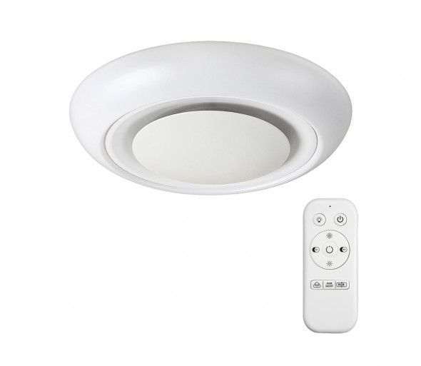 Rabalux 2492 - LED RGB Plafon ściemnialny CALVIN LED/18W/230V biały