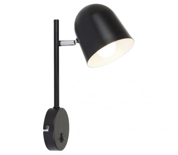 Rabalux 5242 - Kinkiet EGON 1xE14/40W/230V czarny