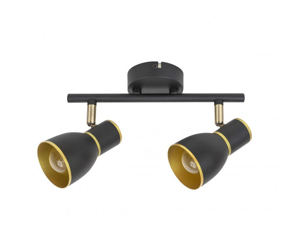 Rabalux 5606 - Oświetlenie punktowe sufitowe MACKENZIE 2xE14/40W/230V