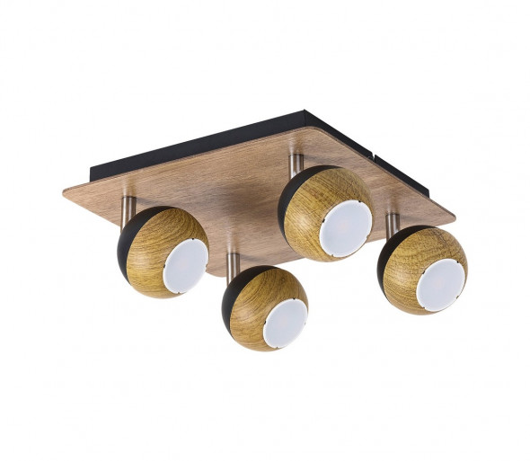 Rabalux 5616 - Oświetlenie punktowe sufitowe ARTHUR 4xGU10/35W/230V