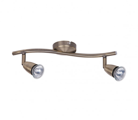 Rabalux 5996 - Reflektor punktowy NORMAN 2xGU10/50W/230V