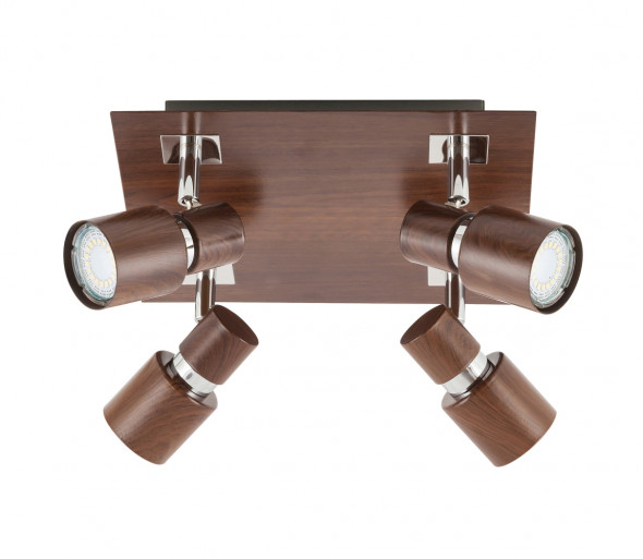 Rabalux 6008 - Reflektor punktowy MERKUR 4xGU10/50W/230V