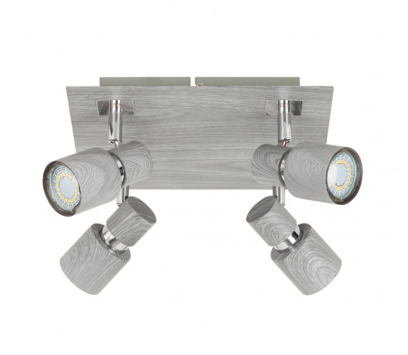 Rabalux 6128 - Reflektor punktowy MERKUR 4xGU10/50W/230V