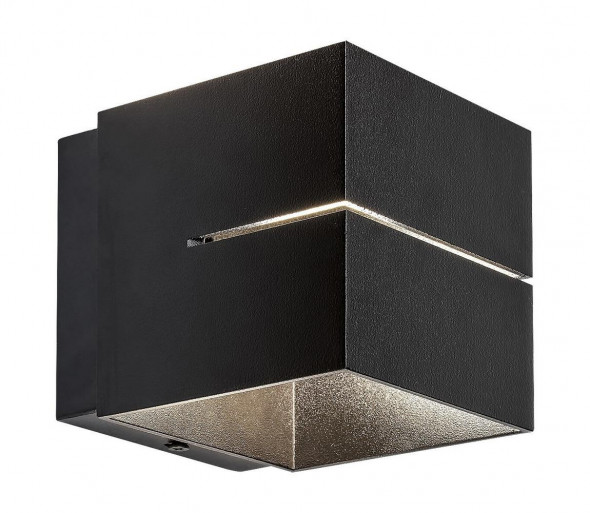 Rabalux 7017 - Kinkiet KAUNAS 1xG9/10W/230V czarny