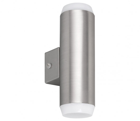 Rabalux 8938 - LED Kinkiet zewnętrzny CATANIA 2xLED/4W/230V IP44 chrom satynowy