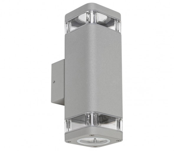 Rabalux - Kinkiet zewnętrzny 2xGU10/25W/230V IP44 szary