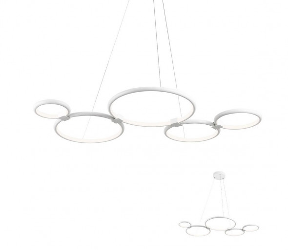 Redo 01-1742 - LED Żyrandol na lince RADIUS LED/45W/230V biały