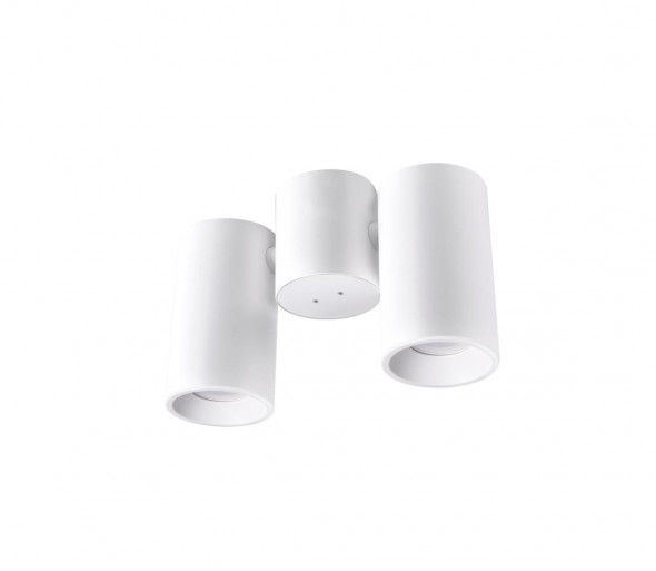 Reflektor HOBRO 2xGU10/10W/230V biały