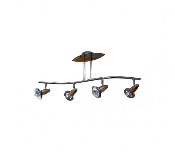 Reflektor punktowy ZEUS 4xE14/40W/230V