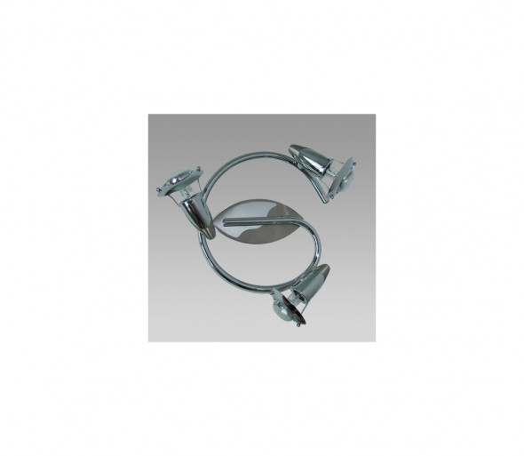 Reflektor ZEUS 3xE14/R50/40W mat. chrom/chrom