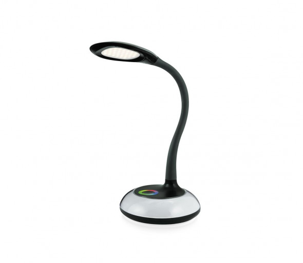 RGB LED Lampa stołowa COSMOS 6,5W/230V czarna