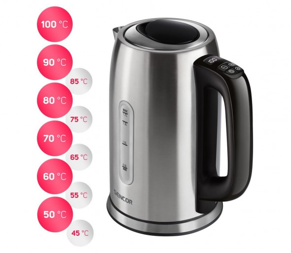 Sencor - Czajnik z termoregulacją 1,7 l 2400W/230V