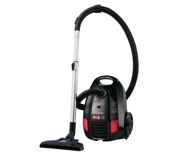 Sencor - Odkurzacz workowy 3 l 700W/230V czarny/czerwony