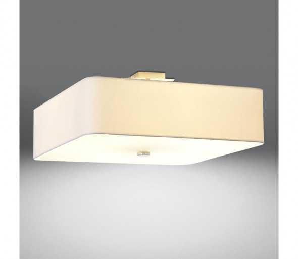 Sollux SL.0825 - Plafon LOKKO 5xE27/60W/230V 55 cm biały