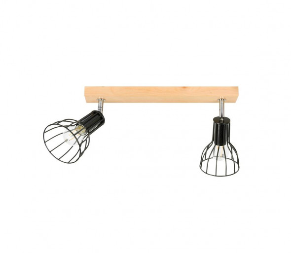 Spot-Light 2344260 - Oświetlenie punktowe MEGAN 2xE14/40W/230V