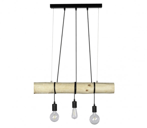 Spot-Light 68314304 - Żyrandol na lince TRABO 3xE27/60W/230V