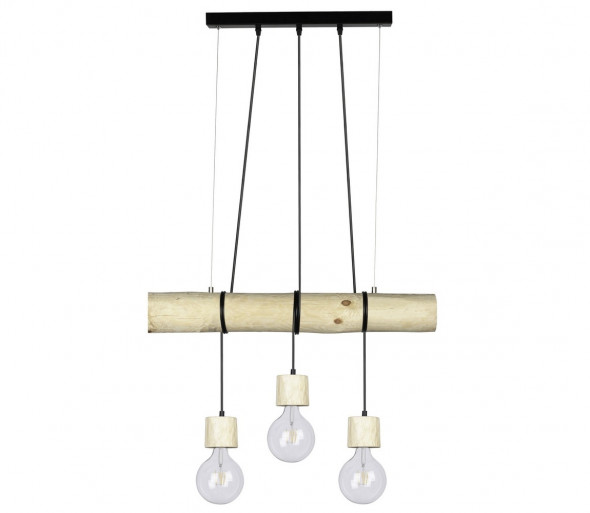 Spot-Light 68315350 - Żyrandol na lince TRABO 3xE27/60W/230V