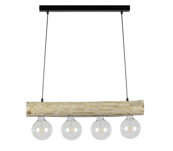 Spot-Light 69860404 - Żyrandol na lince TRABO 4xE27/60W/230V