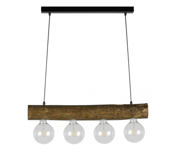 Spot-Light 69880404 - Żyrandol na lince TRABO 4xE27/60W/230V