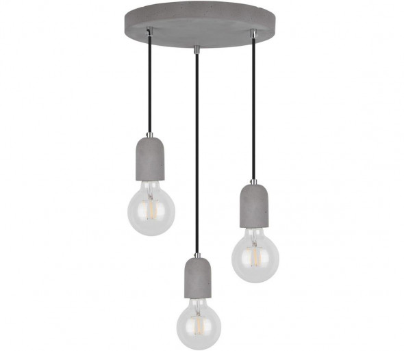 Spot-Light 9779336R - Żyrandol na lince AMORY 3xE27/60W/230V