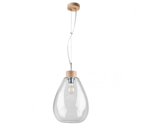 Spot-Light 9822074 - Żyrandol na lince PIRO 1xE27/60W/230V