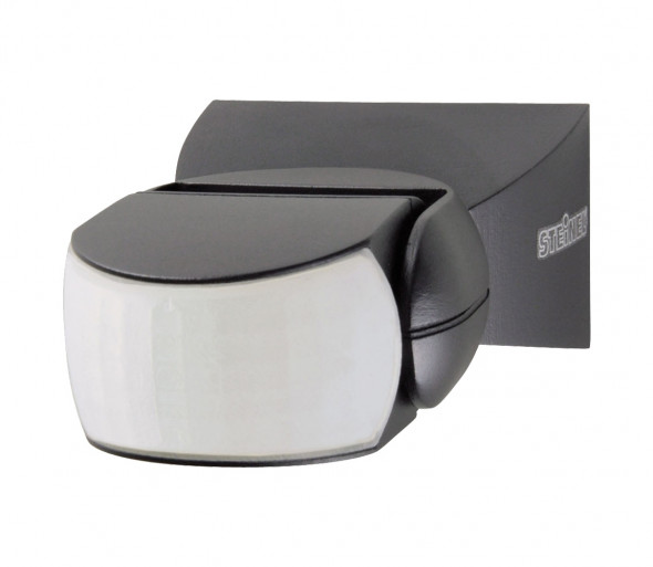 STEINEL 600419 – IS-1 Czarny Detektor ruchu na podczerwień do użytku na zewnątrz – ST600419