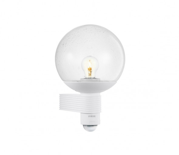 Steinel 611118 - Oświetlenie zewnętrzne z czujnikiem L 400 1xE27/60W/230V IP44 biały