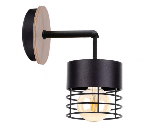 Tablica informacyjna CAS WOOD 1xE27/60W/230V