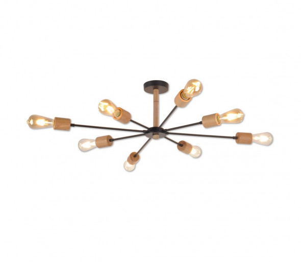 Top Light Star 8 - Żyrandol 8xE27/40W/230V