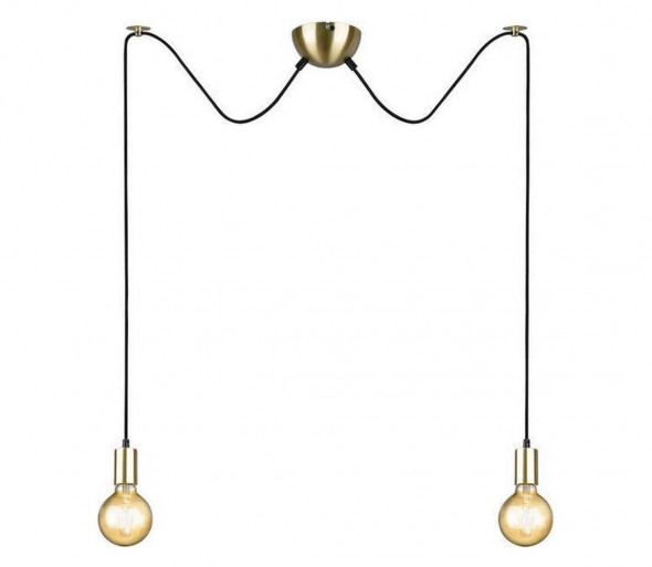 Trio - Żyrandol na lince CORD 2xE27/60W/230V