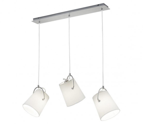 Trio - Żyrandol na lince MERAN 3xE27/60W/230V