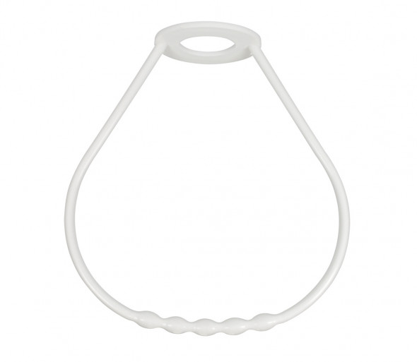 Uchwyt żyrandola plastik biały