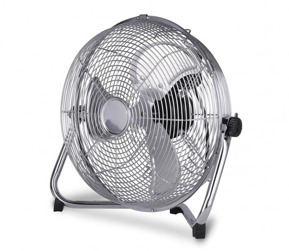 Wentylator podłogowy 50W/230V śr. 30 cm błyszczący chrom