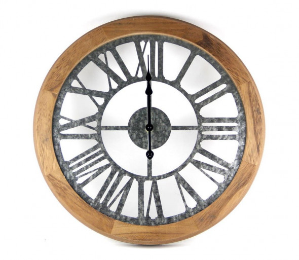 Zegar ścienny 1xAA drewno
