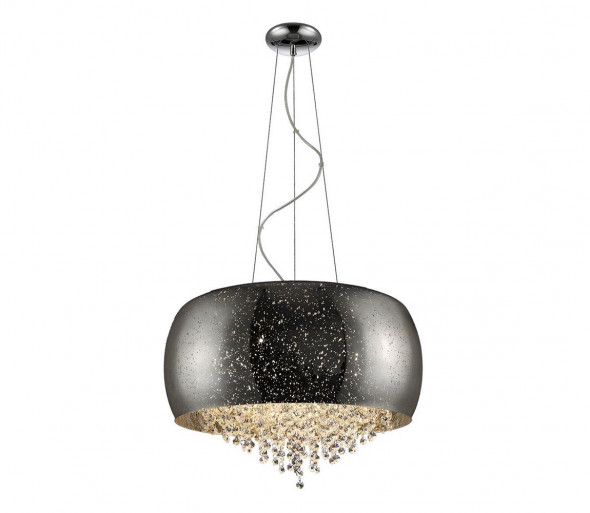 Zuma Line P0076-06K-F4GR - Kryształowy żyrandol na lince VISTA 6xG9/42W/230V