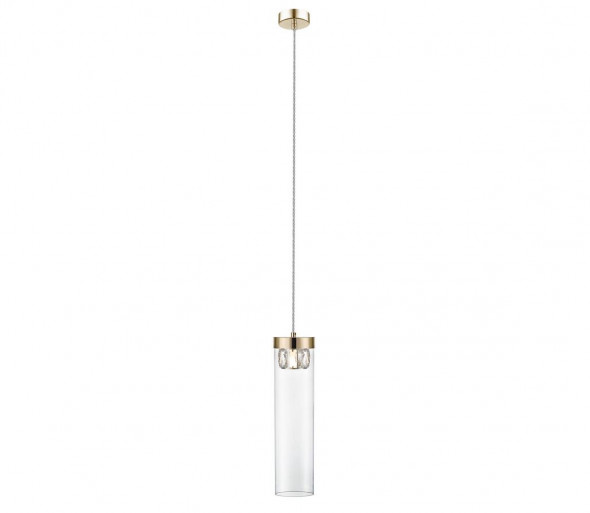 Zuma Line P0389-01D-F7AC - Żyrandol na lince GEM 1xG9/28W/230V