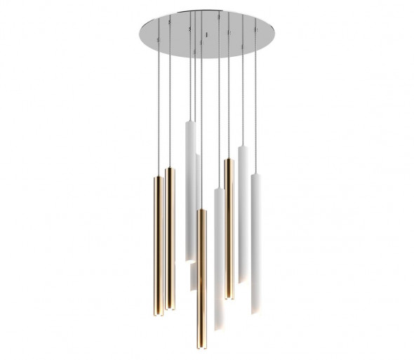 Zuma Line P0461-09C-B5SB - LED Żyrandol na lince LOYA 9xLED/5W/230V