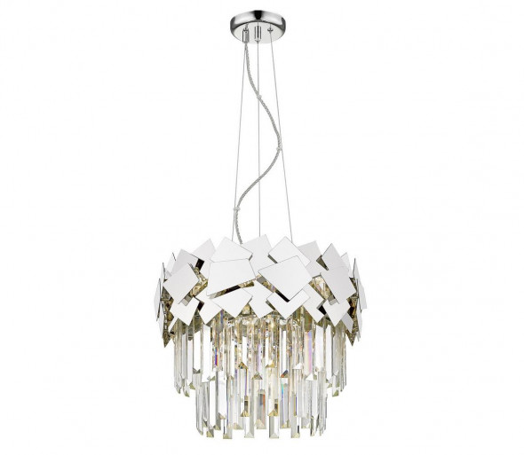 Zuma Line P0506-05A-F4AC - Kryształowy żyrandol na lince QUASAR 5xE14/40W/230V