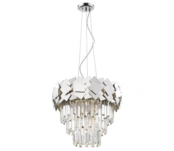 Zuma Line P0506-06A-F4AC - Kryształowy żyrandol na lince QUASAR 6xE14/40W/230V