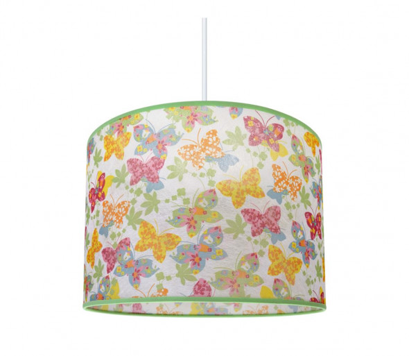 Żyrandol dziecięcy MOTYL 1xE27/60W/230V