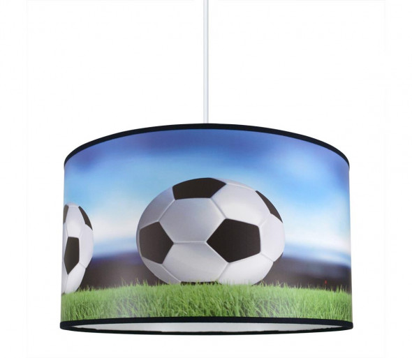 Żyrandol dziecięcy na lince FOOTBALL 1xE27/60W/230V