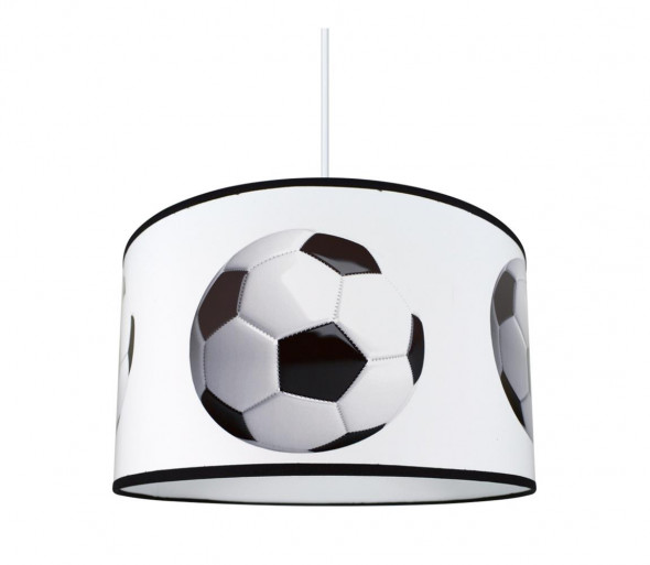 Żyrandol dziecięcy na lince FOTBALL 1xE27/60W/230V