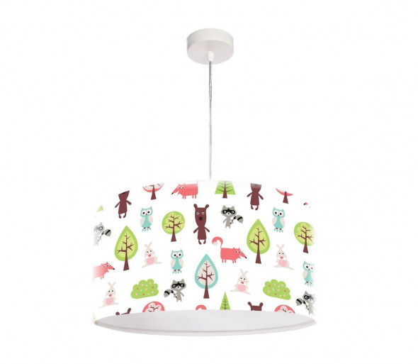 Żyrandol dziecięcy na lince KIDS 1xE27/60W/230V