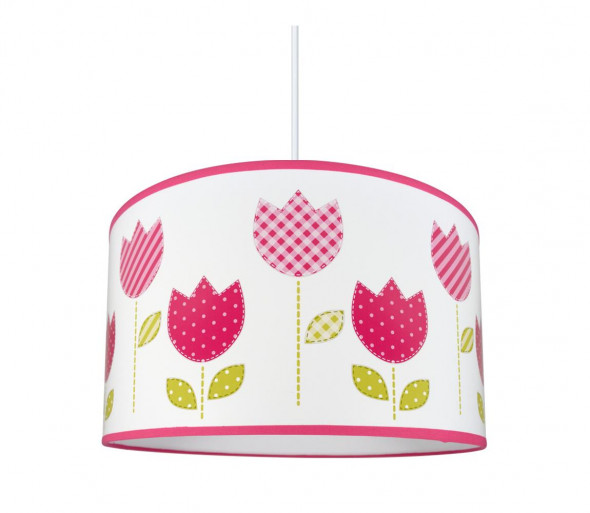 Żyrandol dziecięcy na lince TULIPS 1xE27/60W/230V