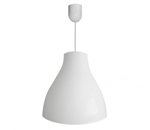 Żyrandol DZWON 1xE27/60W/230V biały