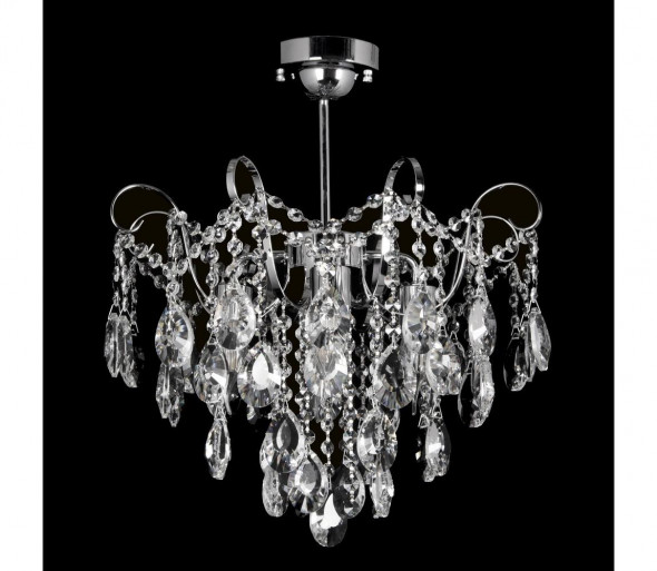 Żyrandol kryształowy 4xE27/60W/230V